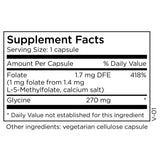 MethylPro L-Metilfolato: cápsulas para apoyo natural de neurotransmisores.
