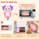 Peluche Mewaii axolotl, textura exterior suave para abrazos reconfortantes.