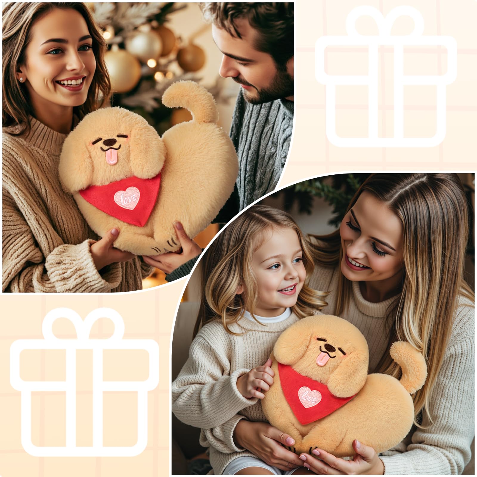 Mewaii peluche corgi, diseño acogedor para abrazar y aliviar tensiones suaves.