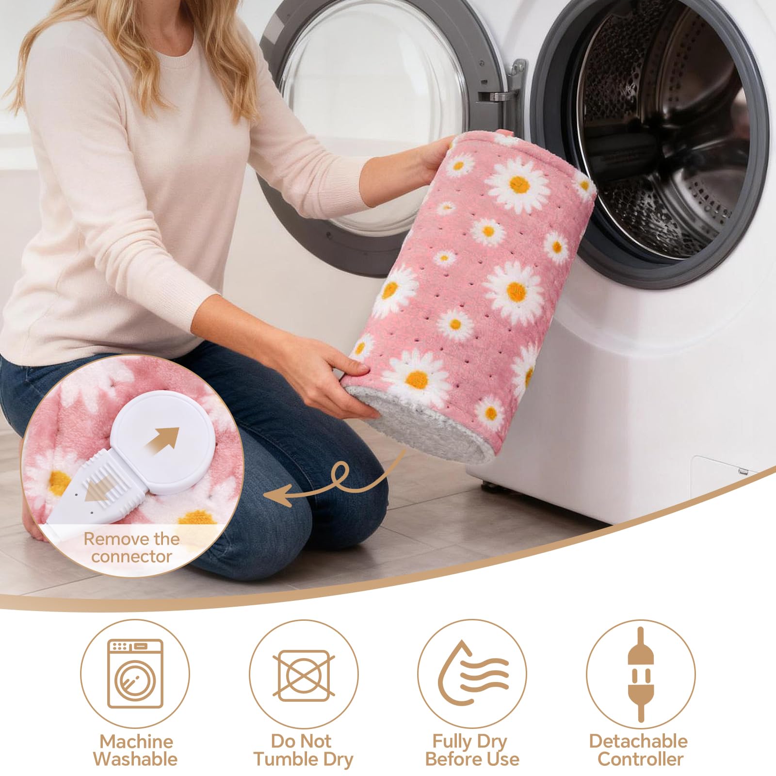 MewMix Daisy terapia de calor humeda: penetración suave.