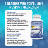 MGSPORT apoyo para sueño y relajación muscular al acostarse.