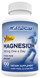 MGSPORT cápsula de 380 mg, uso nocturno para descanso muscular.