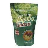 Bote de MI FIBRA DIARIA Nopal y Linaza, apoyo para la salud digestiva diaria.