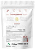 Micro Ingredients base líquida de aceite de coco virgen, base suave para biotina de alta potencia.