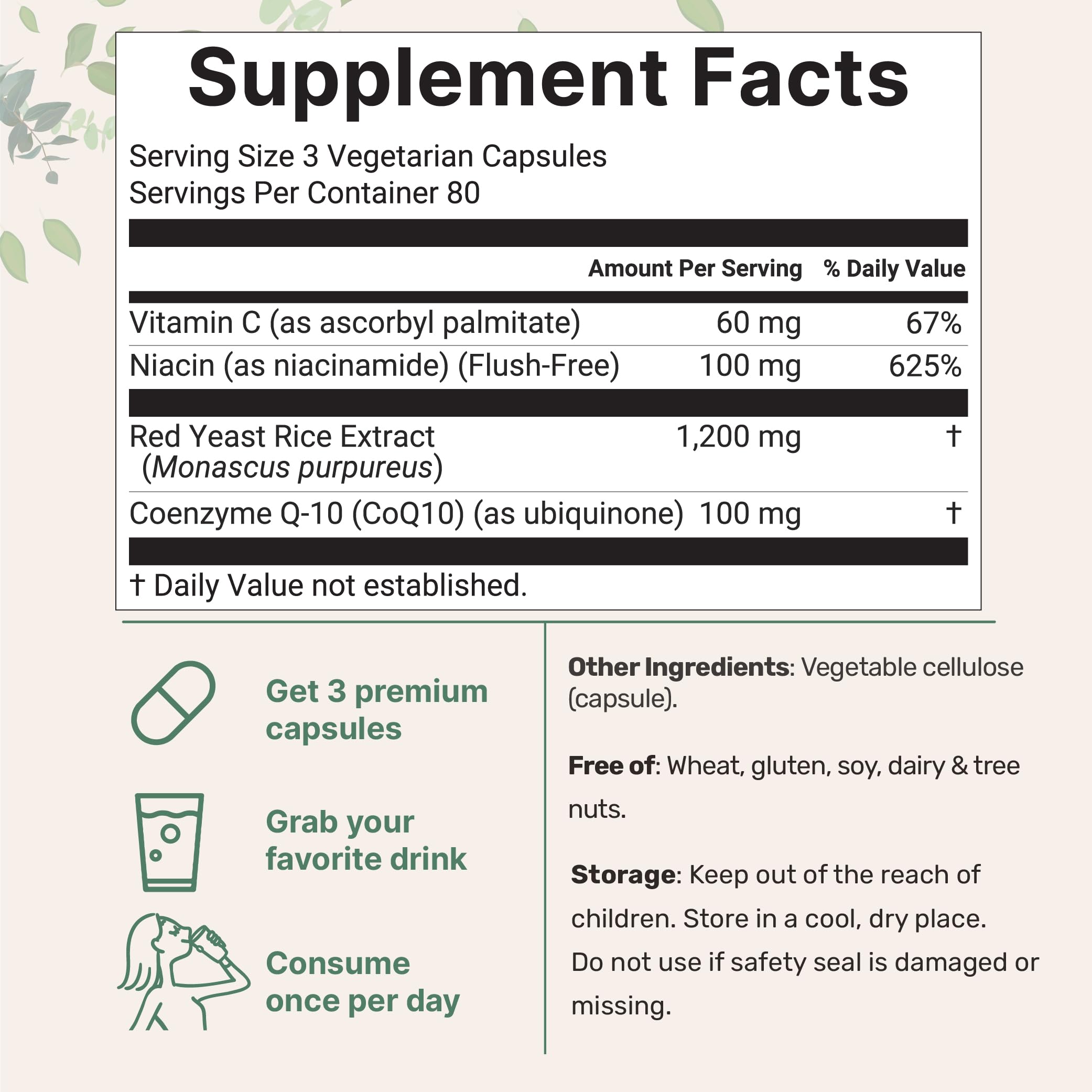 Bote de Micro Ingredients con 240 cápsulas vegetales para uso diario.