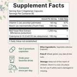 Bote de Micro Ingredients con 240 cápsulas vegetales para uso diario.