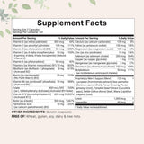 Micro Ingredients cápsulas multivitamínicas para hombres, foco en absorción alta