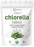 Tabletas Micro Ingredients chlorella envase: almacenamiento práctico para uso diario