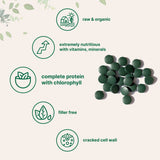 Tabletas chlorella veganas Micro Ingredients: proteína vegetal para energía diaria