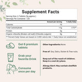Tabletas chlorella Micro Ingredients sin aditivos: opción limpia y pura