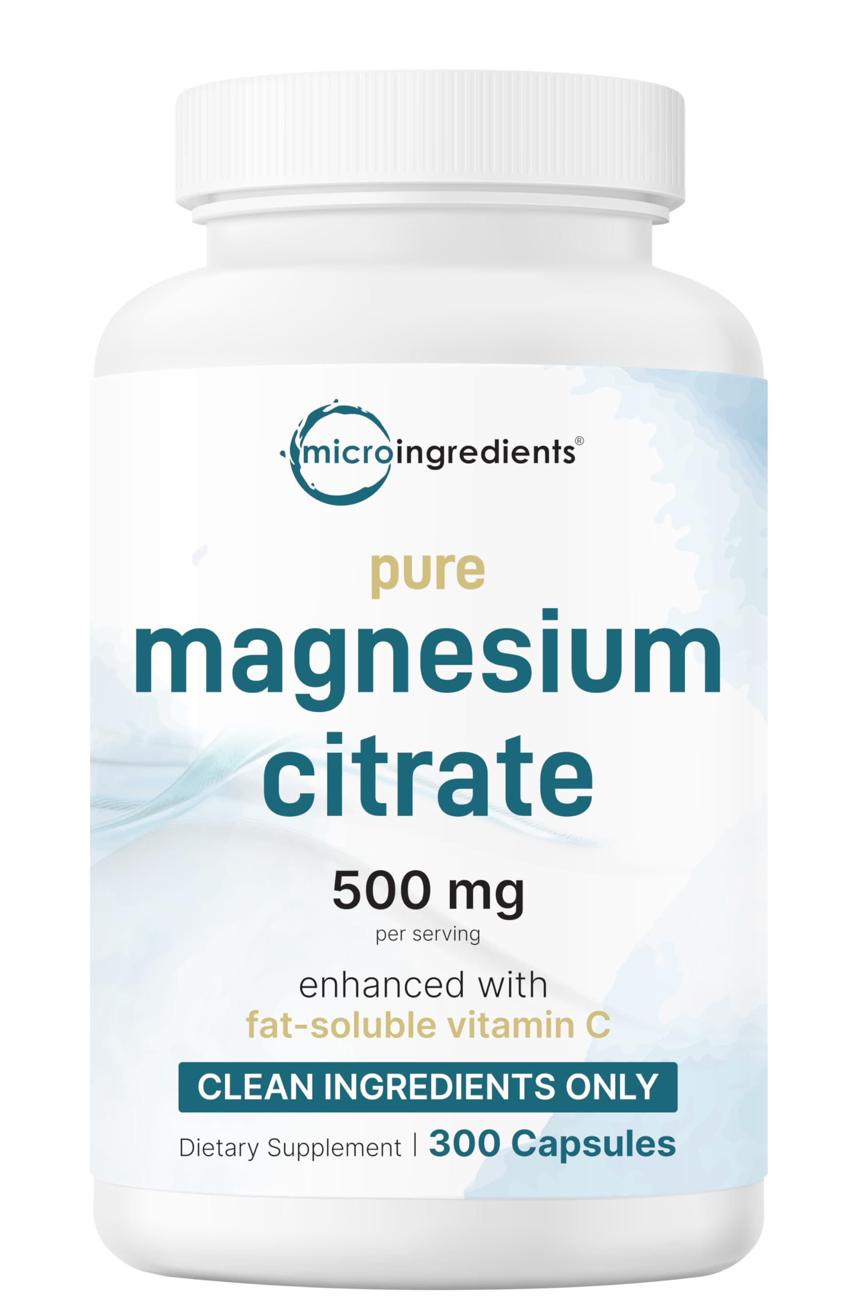 Micro Ingredients Citrato de Magnesio 500 mg en cápsulas, posible absorción mejorada.