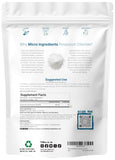 Micro Ingredients cloruro de potasio cucharilla medida: garantiza dosis precisas.