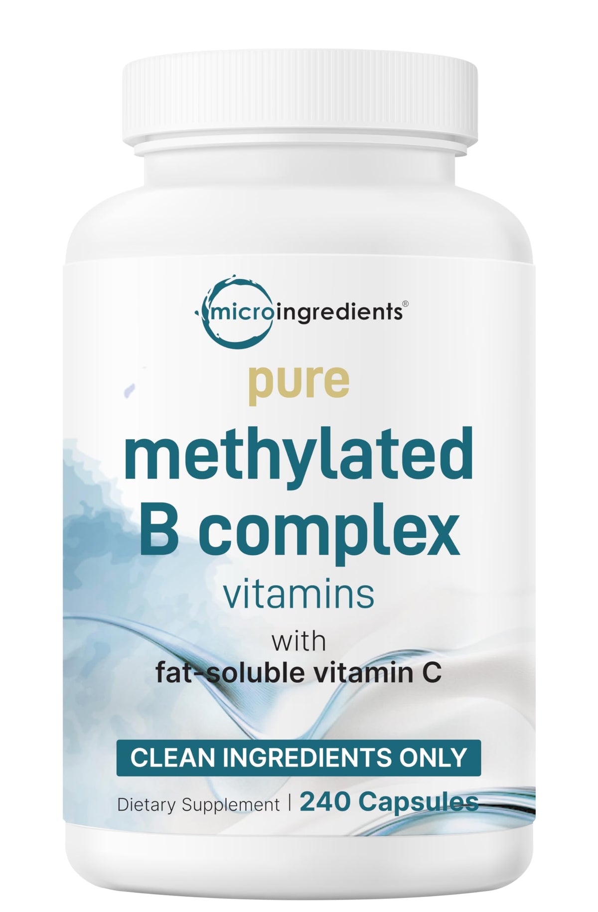 Cápsulas Micro Ingredients Complejo B Metilado para uso diario.