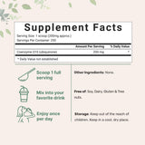 Envase de 50 g de Micro Ingredients CoQ10 para fácil almacenamiento