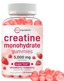 Micro Ingredients Creatina Monohidratada Gomitas, botella lista para entrenamientos