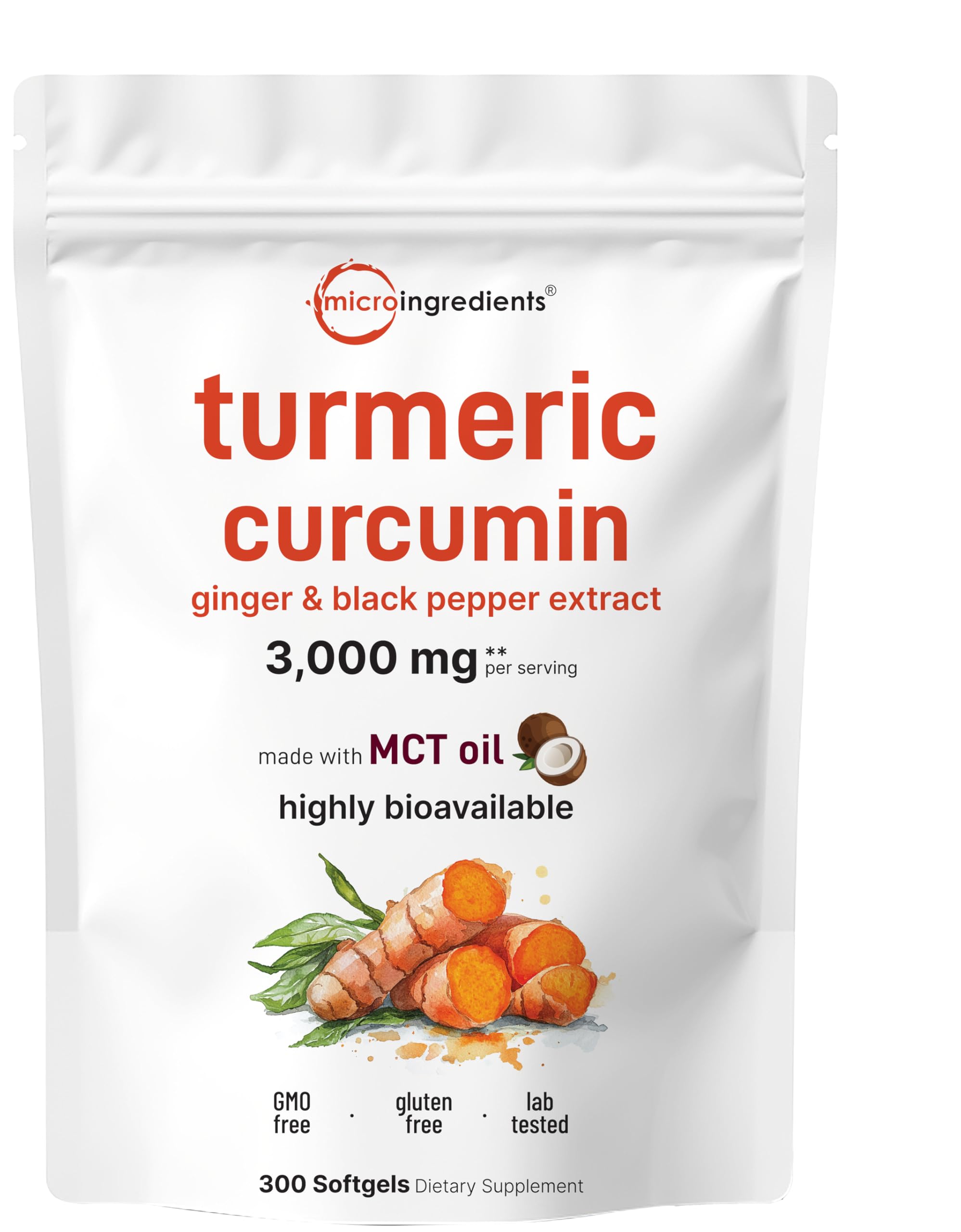 Micro Ingredients cúrcuma con curcuminoides para absorción mejorada.