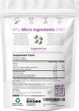 DIM+ Micro Ingredients cápsulas visibles para ingesta práctica diaria.