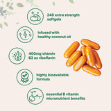 Micro Ingredients dosis de 400 mg en dos cápsulas para uso diario.