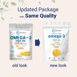 Micro Ingredients Omega-3 con EPA 540 mg y DHA 360 mg por porción.