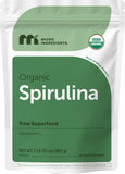 Micro Ingredients espirulina organica polvo 2lb: polvo verde para batidos nutritivos.