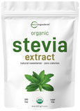 Micro Ingredients Estevia en polvo orgánico 8 oz para hornear sin calorías.