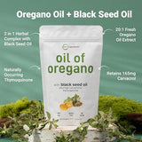 Micro Ingredients Etiqueta Orégano Cápsulas: diseño premium sin transgénicos