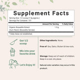 Micro Ingredients extracto de Boswellia, polvo y pala medidora para dosis diaria.