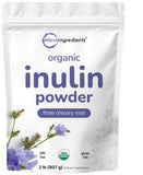 Inulina orgánica de Micro Ingredients en polvo, disolución rápida para batidos y café