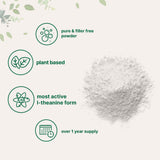 Etiqueta clara de Micro Ingredients que garantiza pureza sin aditivos.