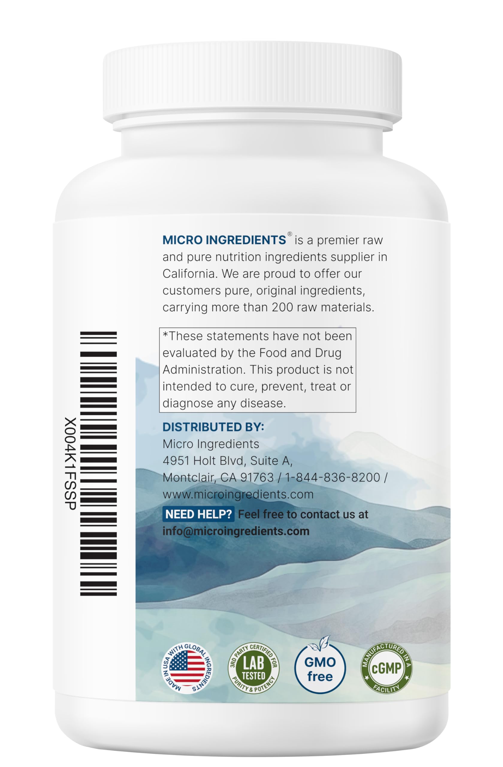 Empaque sostenible de Micro Ingredients Lisina HCl, almacenamiento práctico