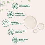 Aderezo de ensalada con Micro Ingredients MCT Oil Orgánico, sabor neutro