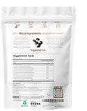 Micro Ingredients Mega Hongo, cápsulas de gel, formato práctico para uso diario.
