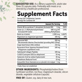 Micro Ingredients Liposomal NAD+ cápsulas transparentes para una suplementación vegetariana.