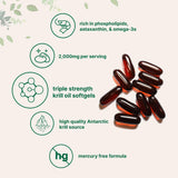 Omega-3 EPA y DHA en krill para nutrición balanceada Micro Ingredients.