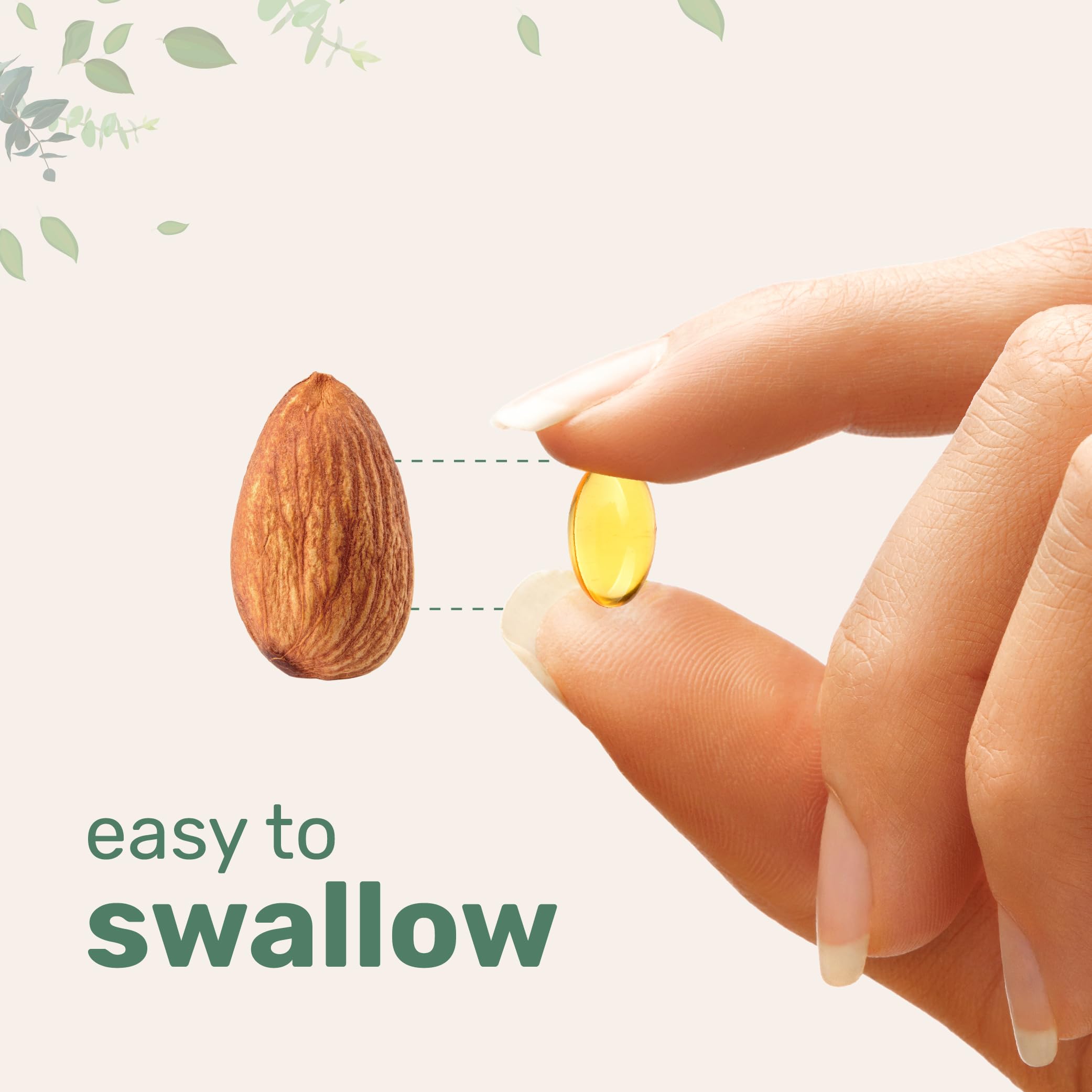 Micro Ingredients omega3 alga capsulas faciles de tragar para uso diario