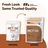 Micro Ingredients MCT en polvo, cuchara de medición, dosis constante para tus batidos.