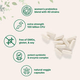 Etiqueta frontal de Micro Ingredients Probiotics para reconocer beneficios probióticos
