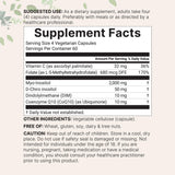 Micro Ingredients: frasco con 240 cápsulas para uso diario.