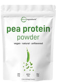 Proteína de guisante de Micro Ingredients en bolsa de 5 libras lista para batidos.