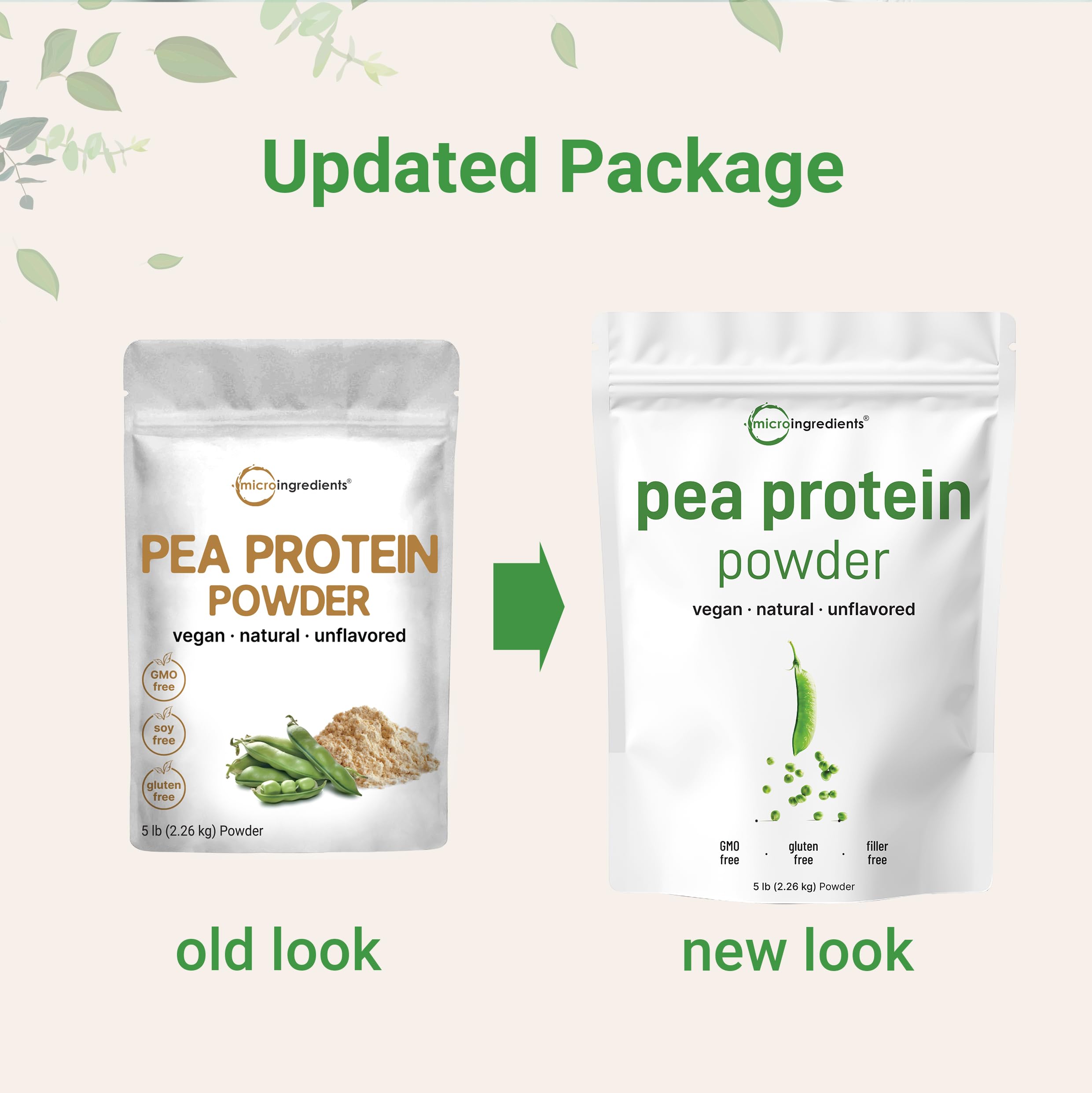 Ideal para mezclar en shakes y smoothies con proteína de guisante.