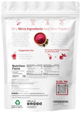 Polvo de remolacha Micro Ingredients para batidos en taza, nutrición rápida