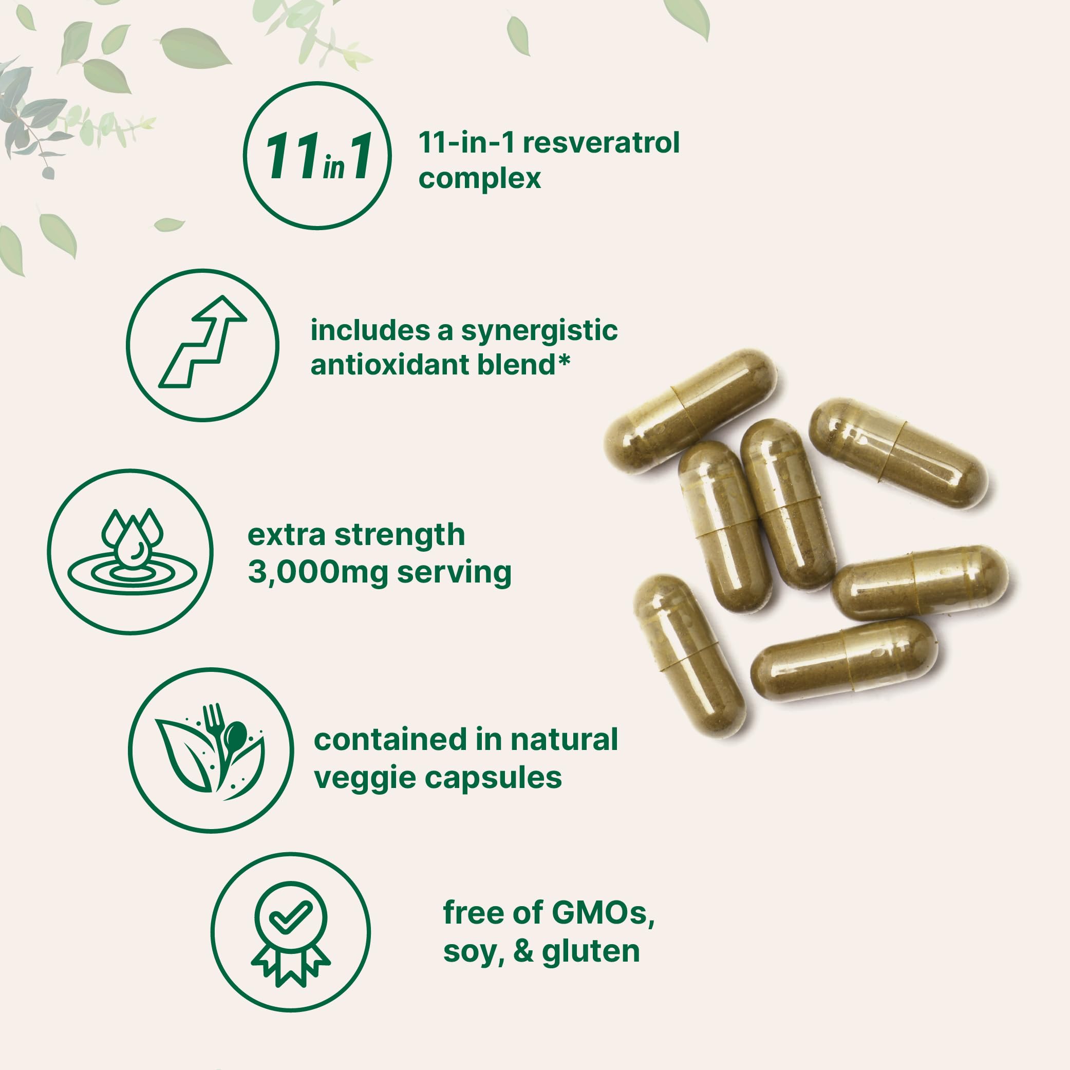 Etiqueta cGMP en el frasco de Resveratrol NAD Complex de Micro Ingredients.