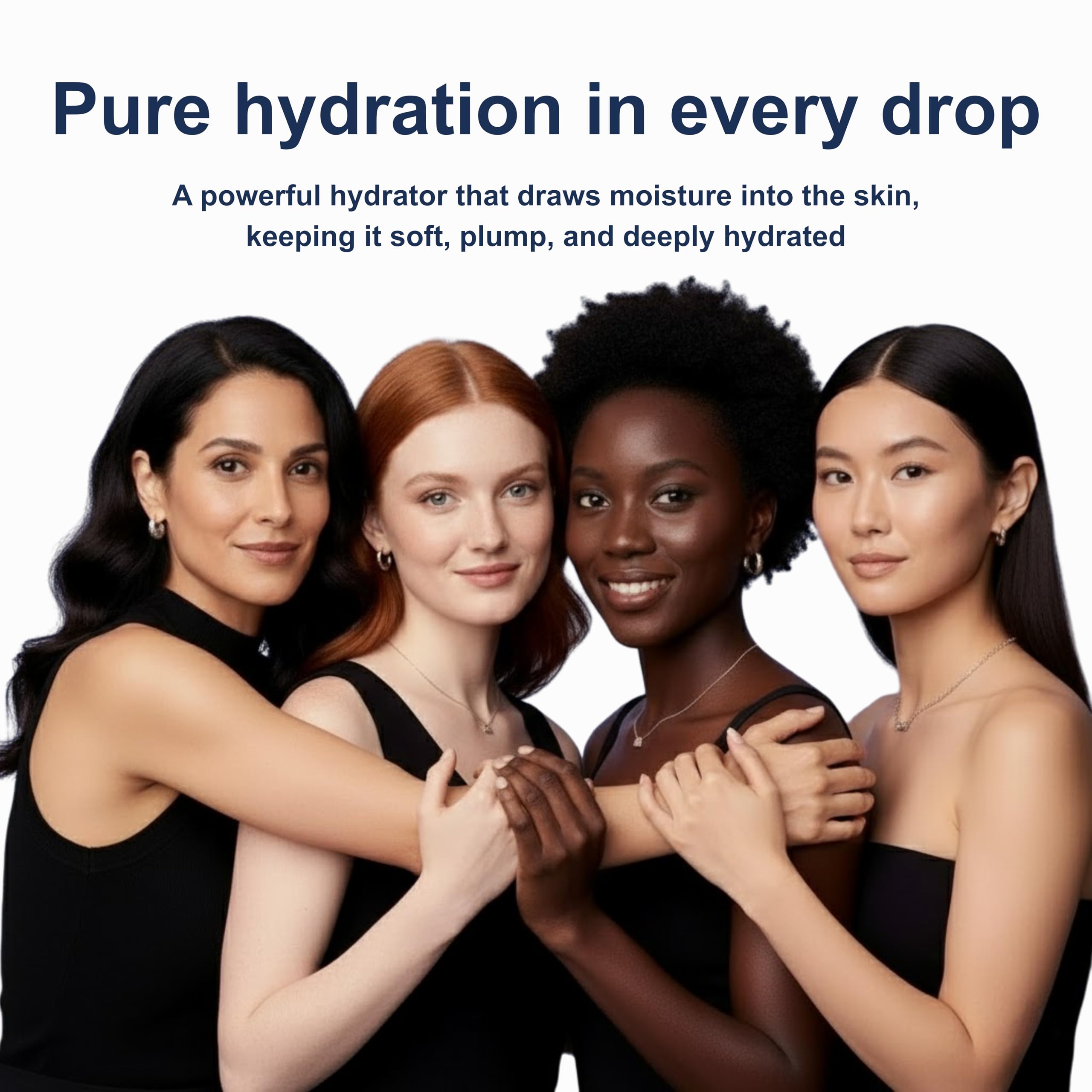 Micro Ingredients Serum hialuronico hidrata durante horas y apoya la barrera.