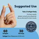 Etiqueta de Micro Ingredients Supreme Omega-3 con vitamina D3 incluida.