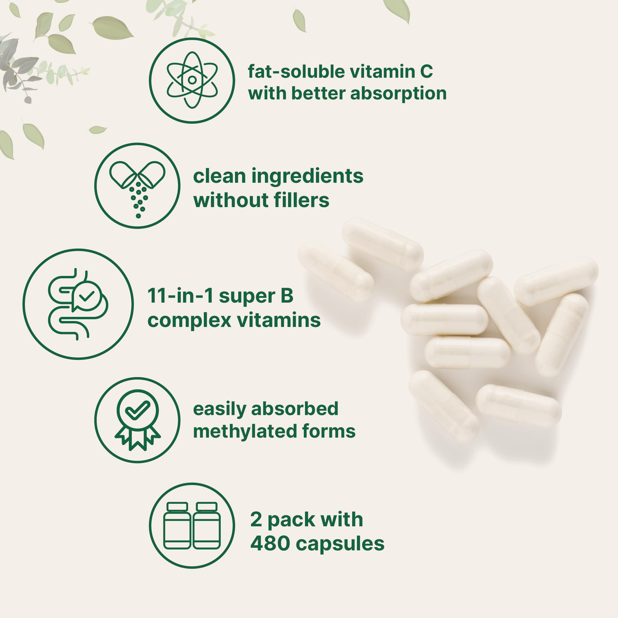 Micro Ingredients tiamina y riboflavina, combinación B para soporte diario