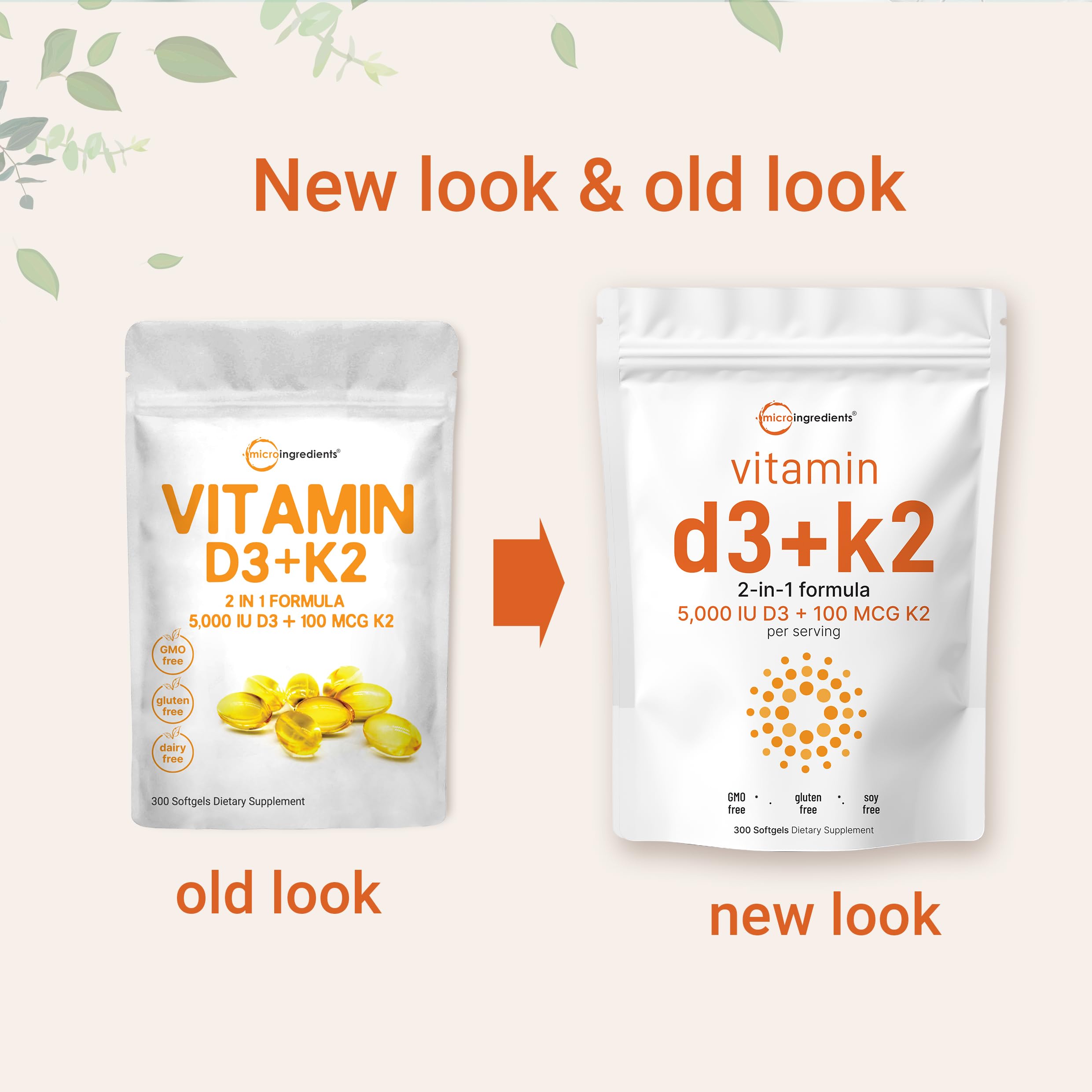 Micro Ingredients Vitamina D3 K2 – toma diaria fácil para consistencia.