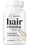 Botella de Micro Ingredients con vitaminas para cabello saludable