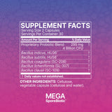 MegaSporeBiotic de Microbiome Labs, cepas clave para diversidad microbiana