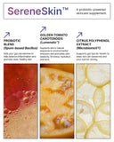 Cápsula probiótica en primer plano muestra composición de Bacillus para salud cutánea.