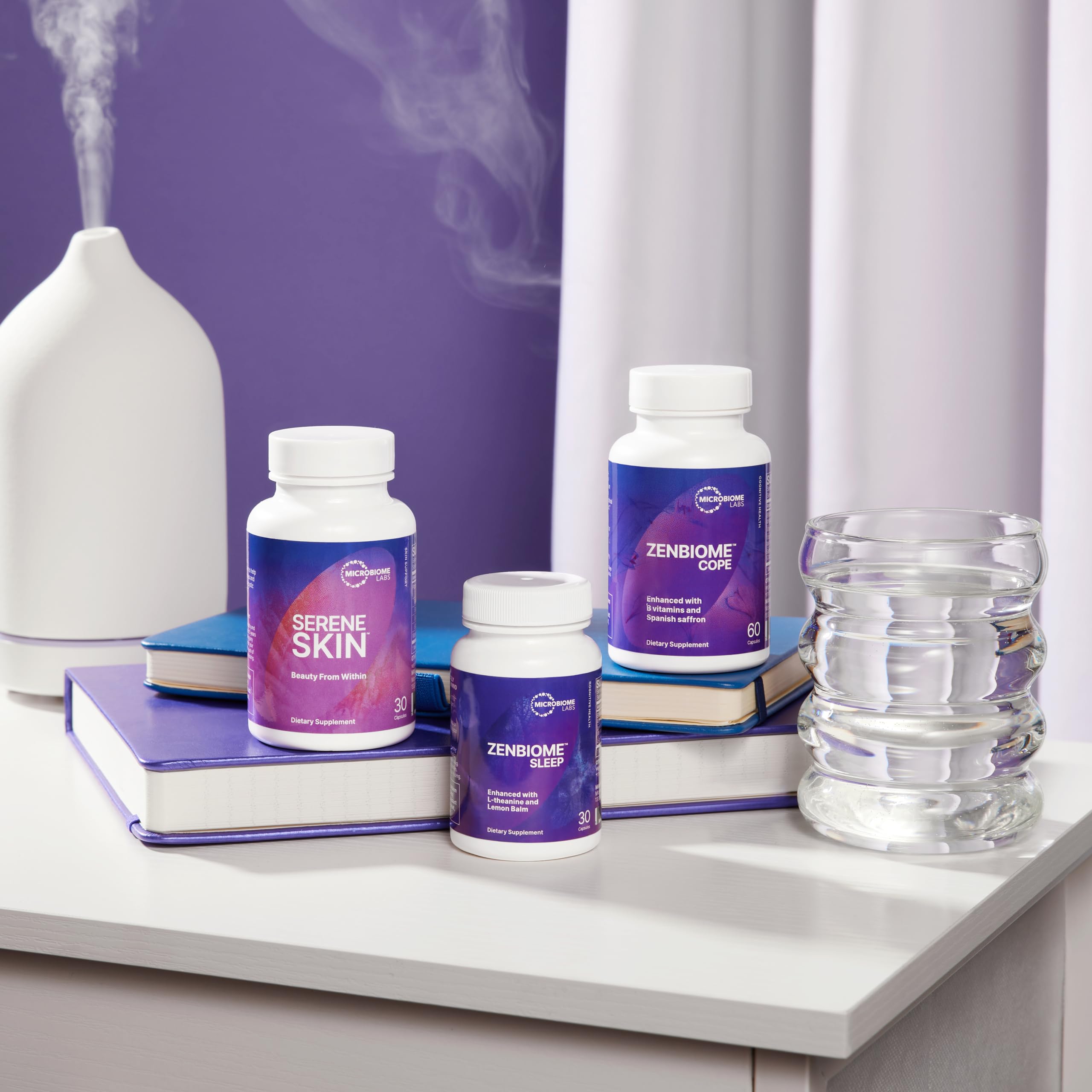 Zenbiome COPE: etiqueta frontal del envase